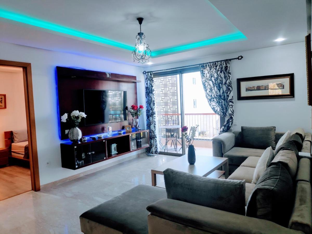 La Marina Luxury Apartment Fully Furnished Free Wifi, High Standard Residence, Amazing Prime Location Close To Restaurants, Transport, Beach And Bouregreg River Salé Eksteriør billede
